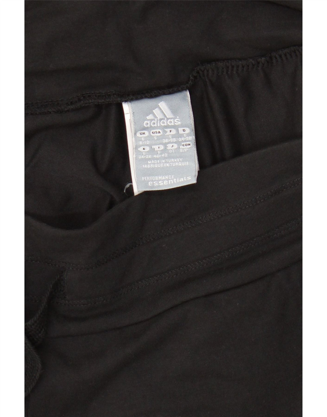 Pantaloni da tuta da donna ADIDAS Climalite Joggers UK 8/10 Small Nero