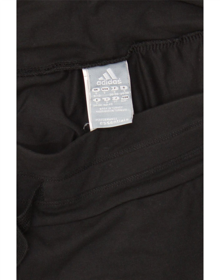 Pantaloni da tuta da donna ADIDAS Climalite Joggers UK 8/10 Small Nero