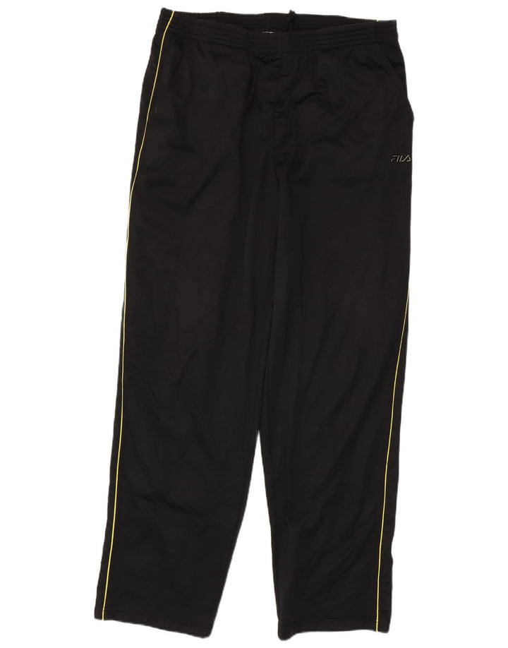 Pantaloni da tuta da uomo Fila XL poliestere nero