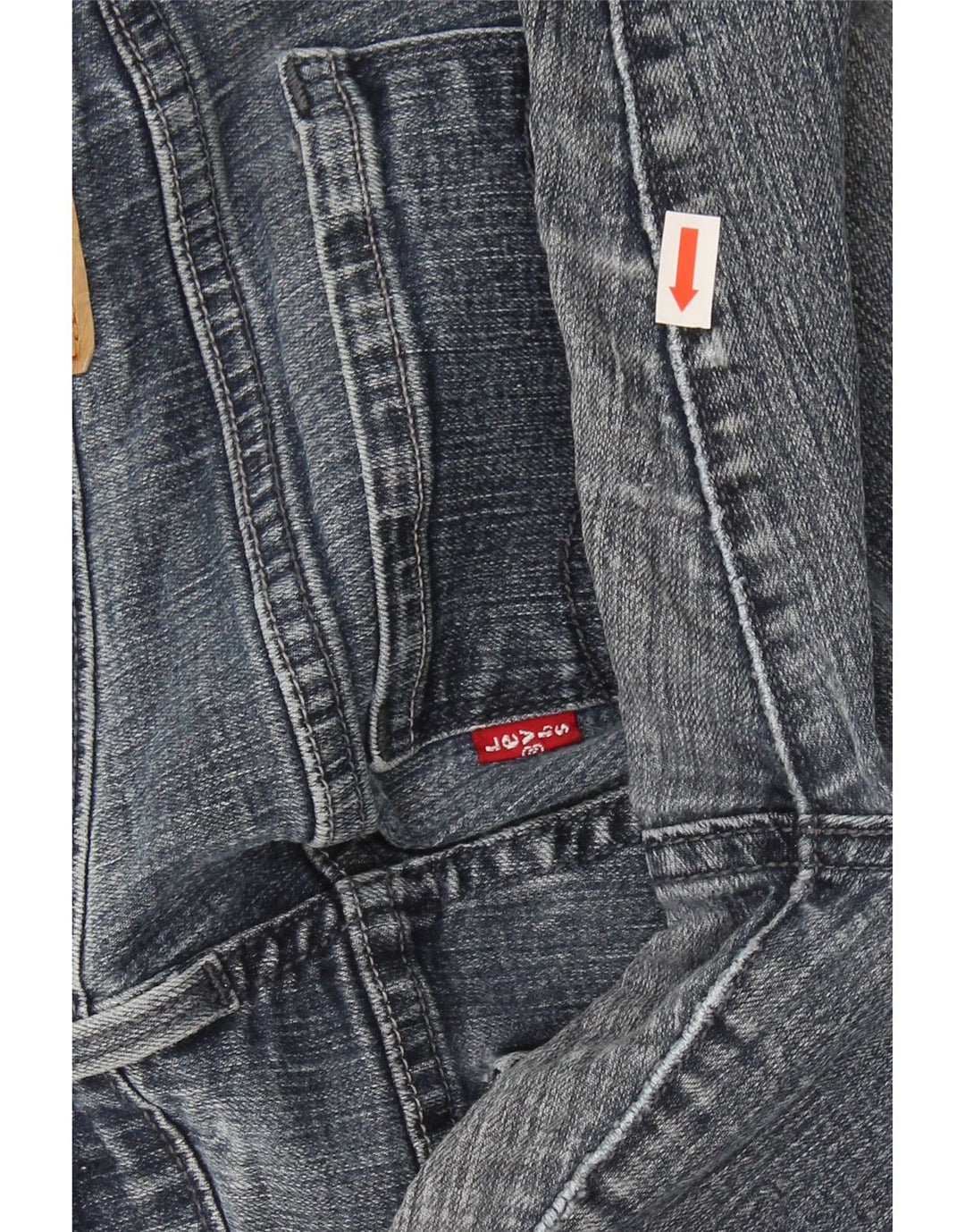 LEVI'S Womens 515 Straight Jeans US 12 Large W31 L30 Blue Cotton Vintage Levi's and Second-Hand Levi's from Messina Hembry 