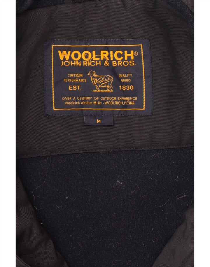 Giubbotto bomber da uomo WOOLRICH UK 38 medio nero