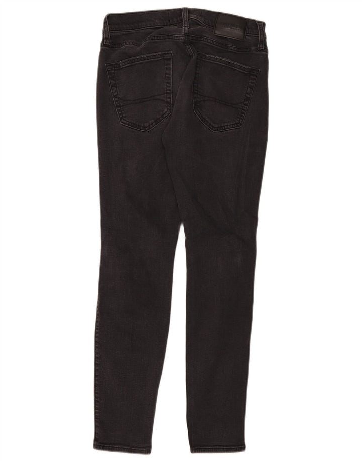 Jeans Hollister Slim Distressed Uomo W30 L30 Cotone Grigio