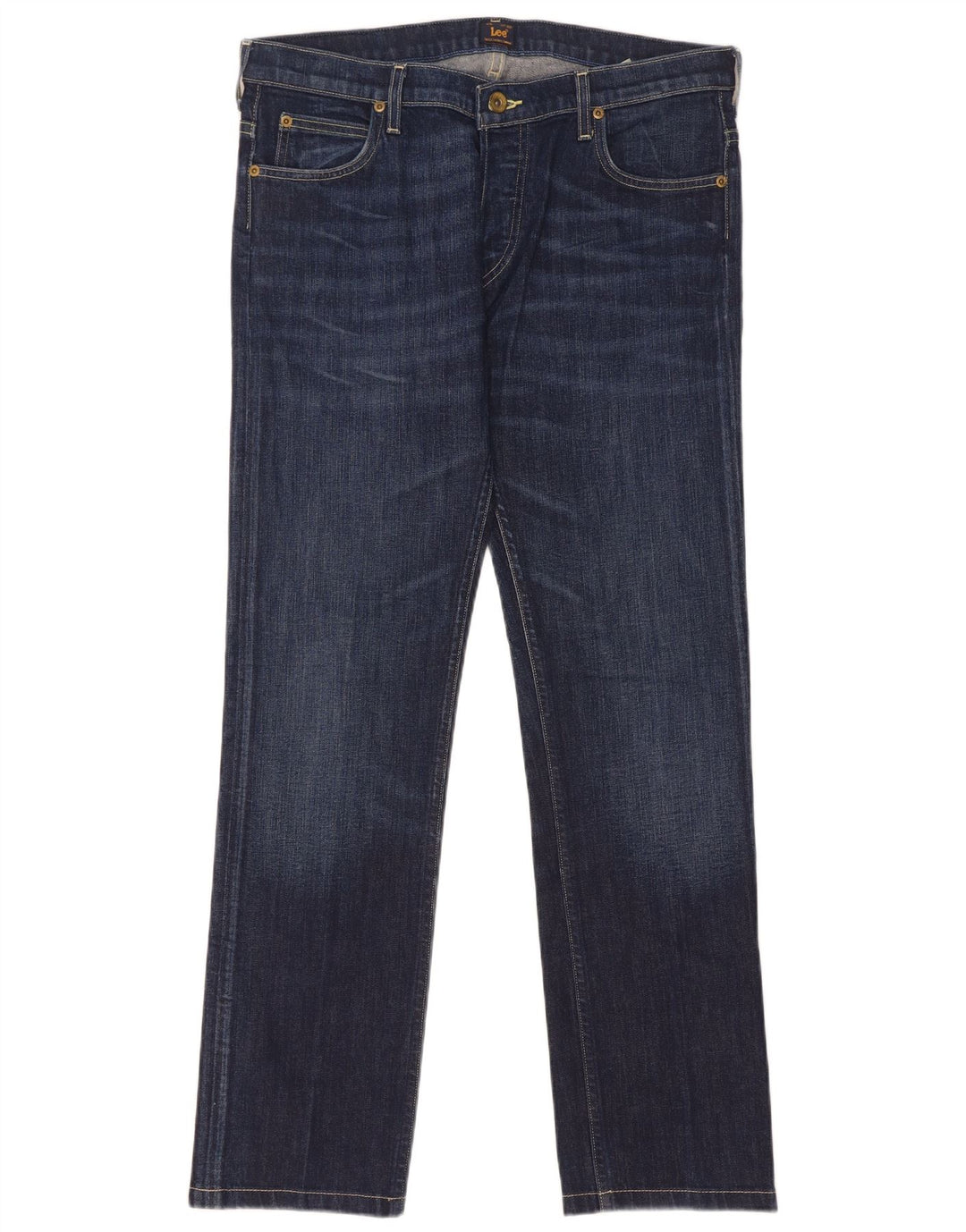Jeans dritti da uomo Lee Powell W33 L31 cotone blu