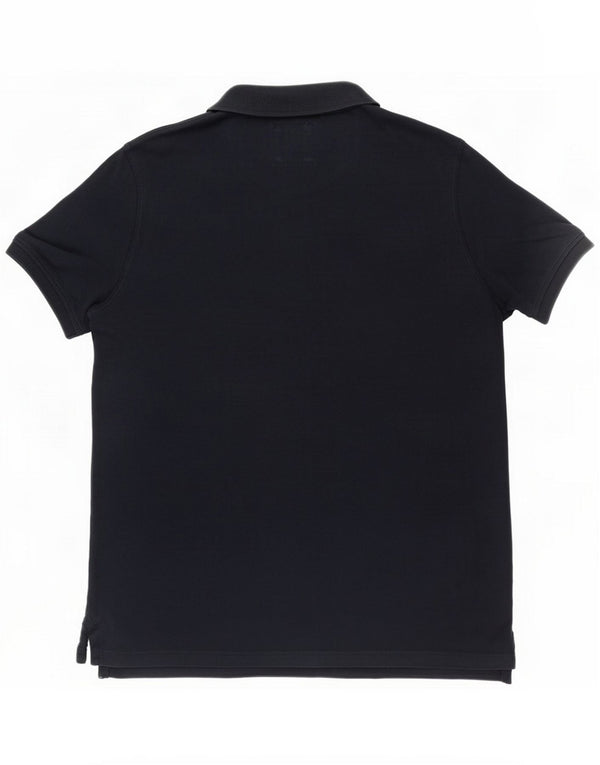 Crew Clothing Mens Polo Shirt XL Navy Blue Cotton