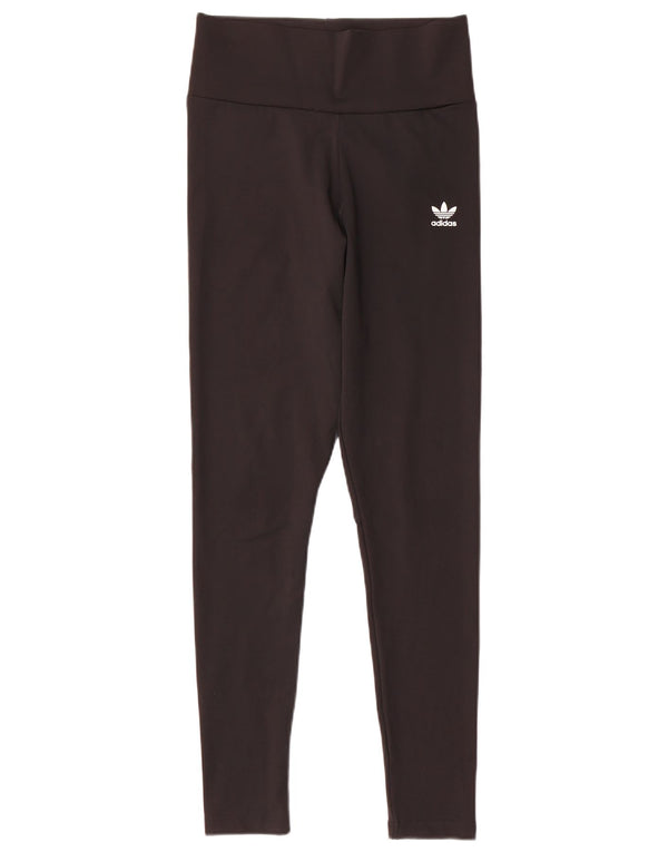 Leggings Adidas da donna UK 10 Small poliestere nero