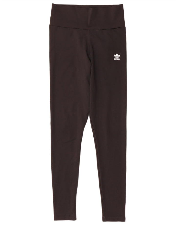 Leggings Adidas da donna UK 10 Small poliestere nero