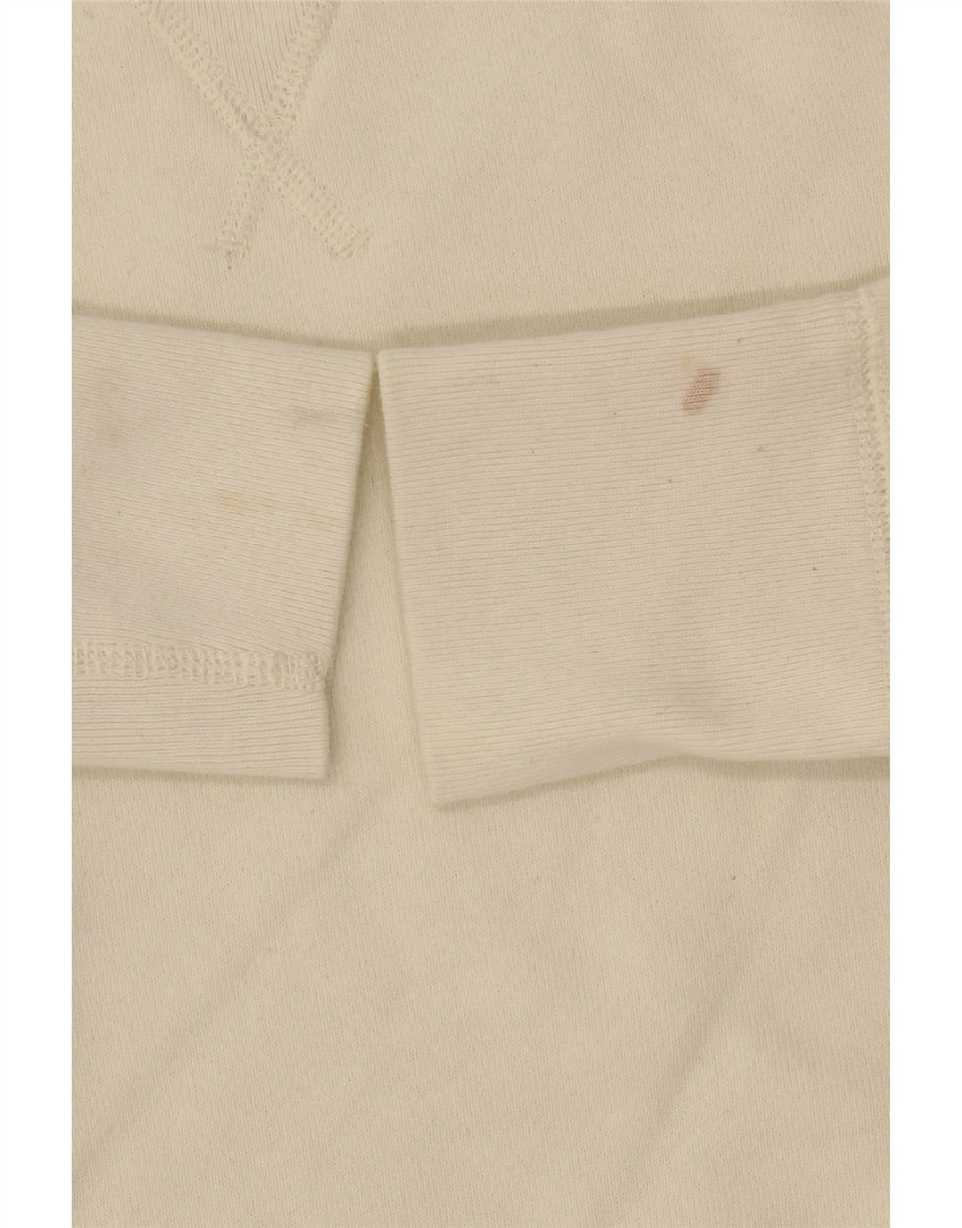 CONVERSE Womens Sweatshirt Jumper UK 6 XS White Cotton Vintage Converse and Second-Hand Converse from Messina Hembry 