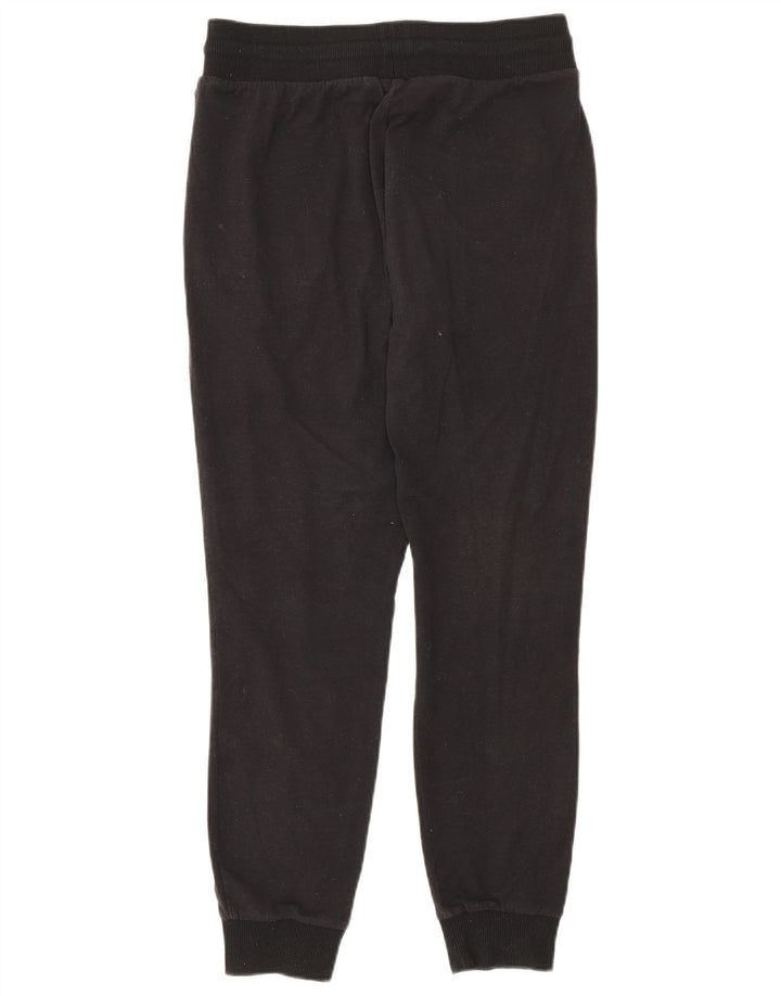 Pantaloni da ginnastica con grafica Fila da donna, pantaloni da jogging, piccoli, in poliestere nero