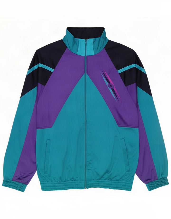 Lotto Giacca da tuta da uomo grande multicolore Colourblock