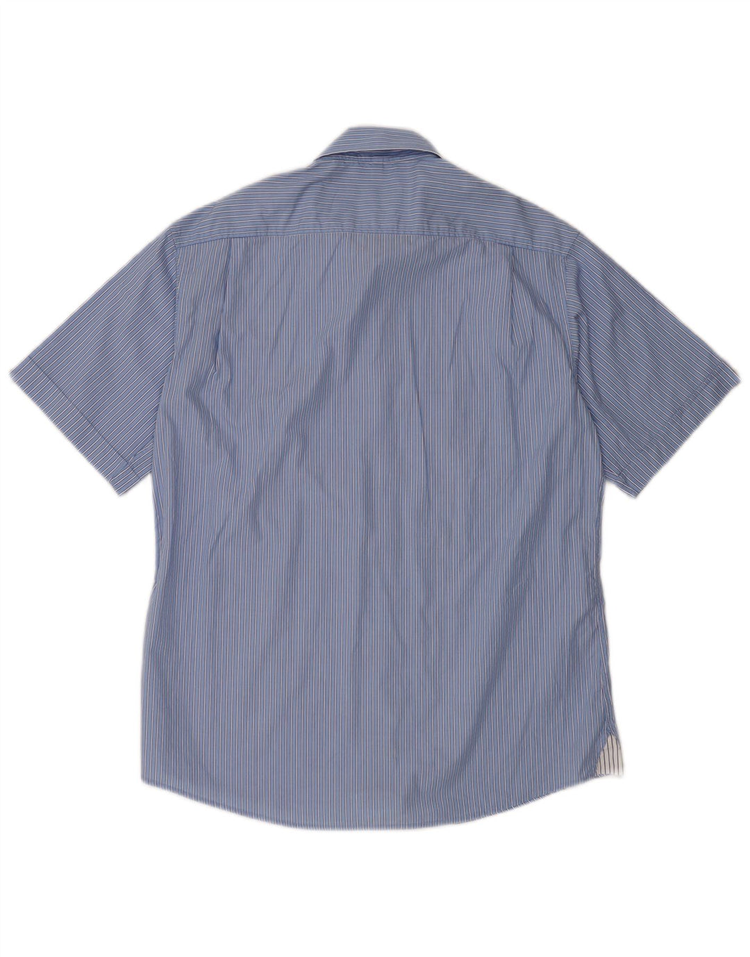 Camicia a maniche corte da uomo MC Neal, cotone a righe grandi blu