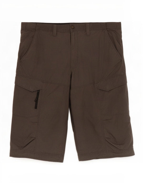 Pantaloncini cargo da uomo Marks & Spencer XL W38 cotone grigio