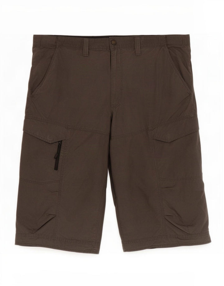 Pantaloncini cargo da uomo Marks & Spencer XL W38 cotone grigio