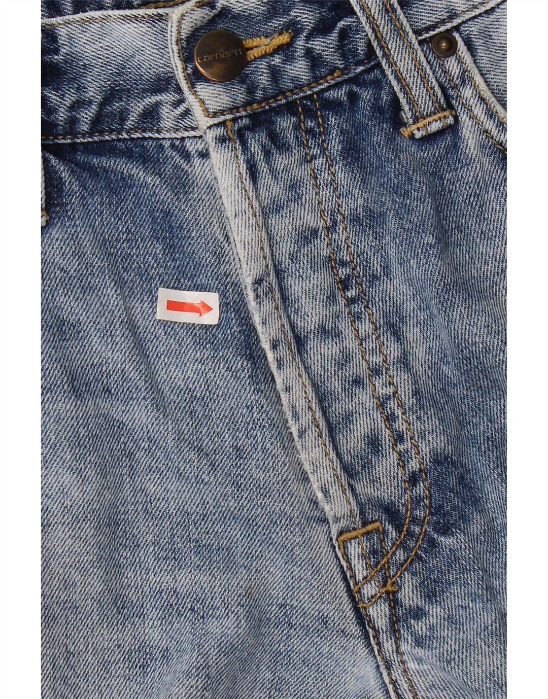 Jeans slim da uomo Carhartt W28 L30 cotone blu