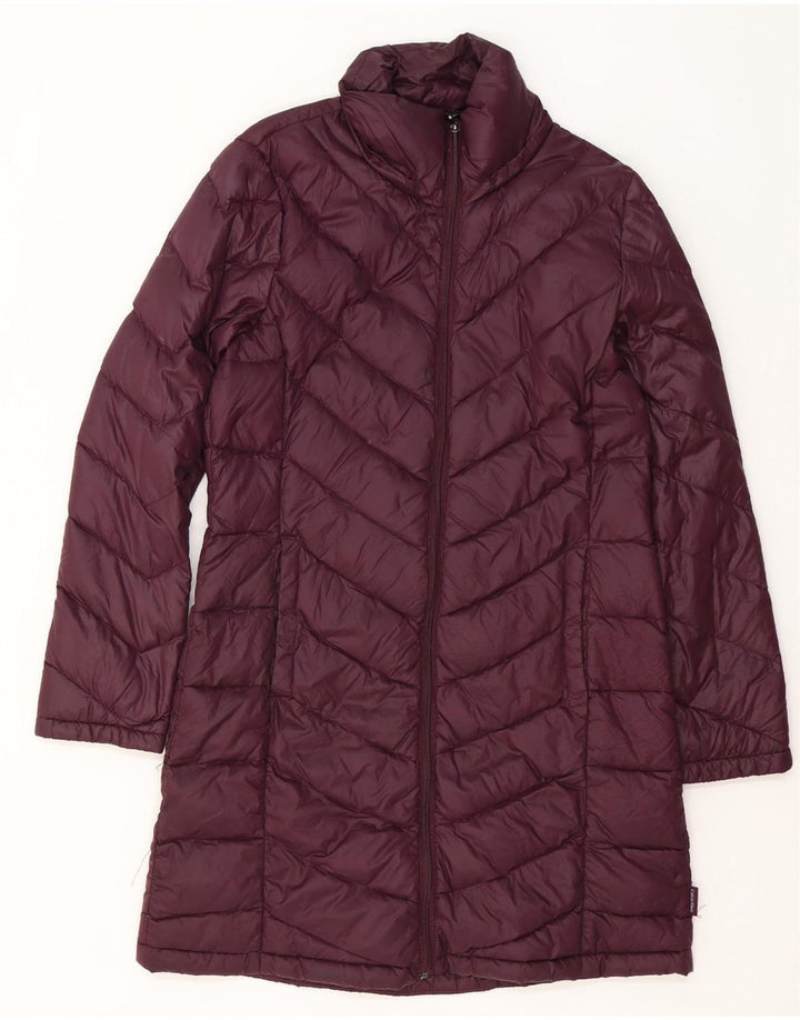 Cappotto imbottito da donna Calvin Klein UK 14 nylon bordeaux medio
