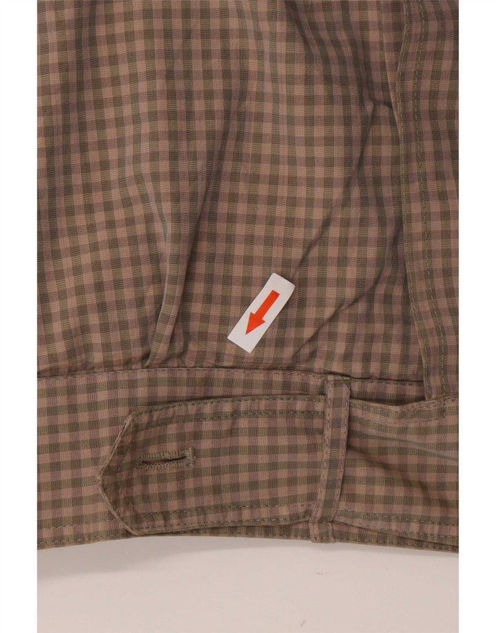 Giacca bomber da uomo Sportman UK 38 grigio medio a quadri