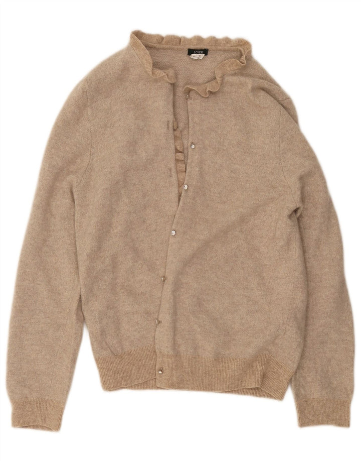 Maglione cardigan da donna J. Crew UK 18 XL Beige Lana