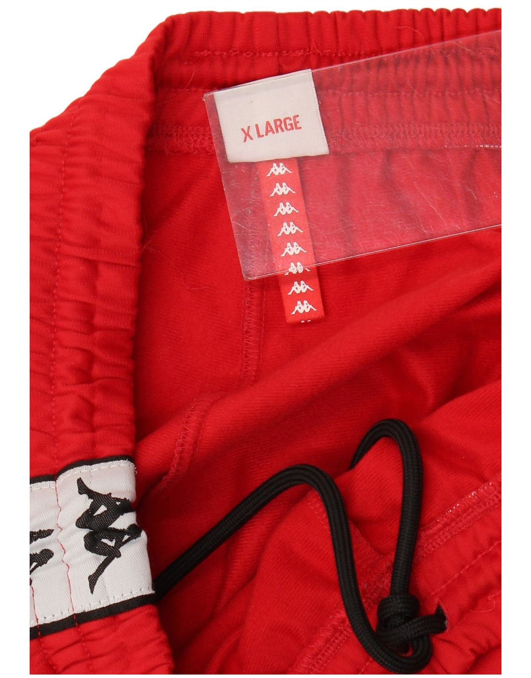 Pantaloncini sportivi grafici da uomo KAPPA XL rosso color block
