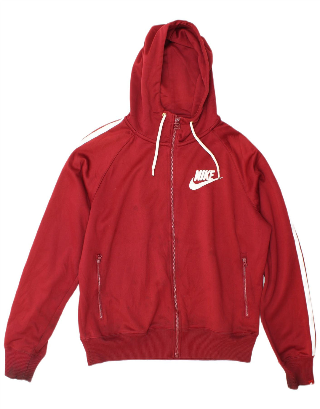 Giacca da tuta da uomo Nike, giacca media, bordeaux, in poliestere