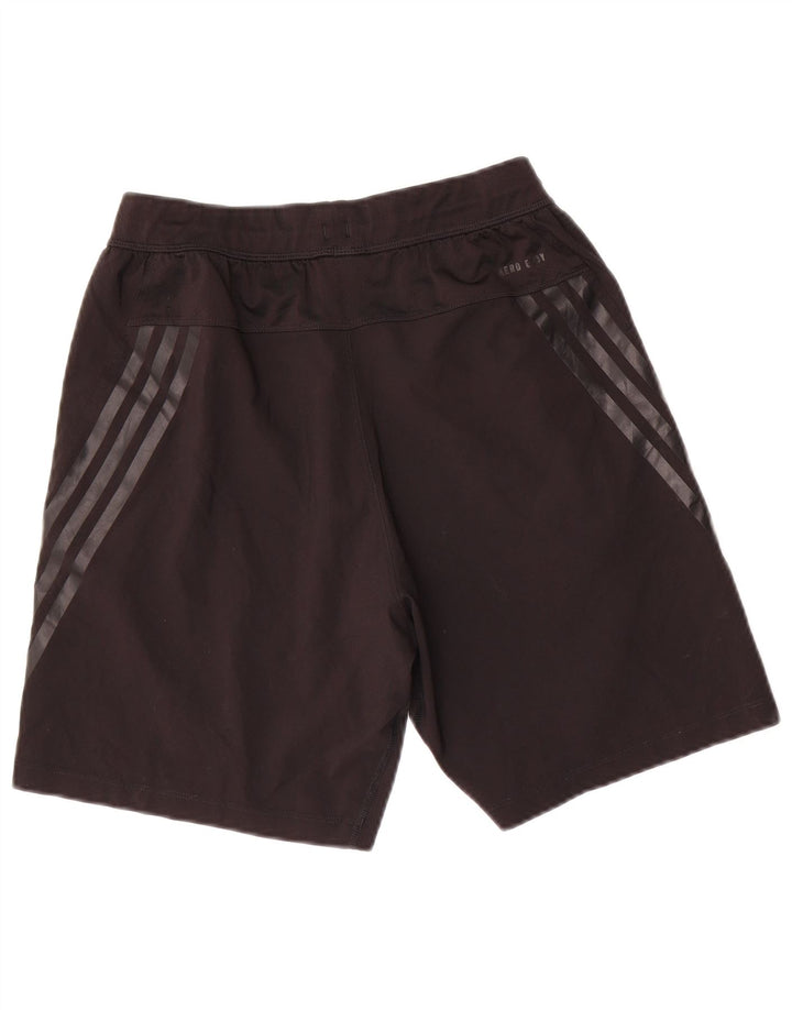 Pantaloncini sportivi ADIDAS Aeroready da uomo piccoli in poliestere nero