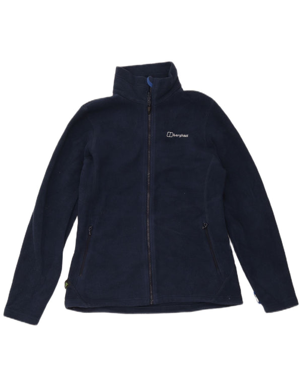 Giacca in pile da donna Berghaus UK 14 grande poliestere blu navy