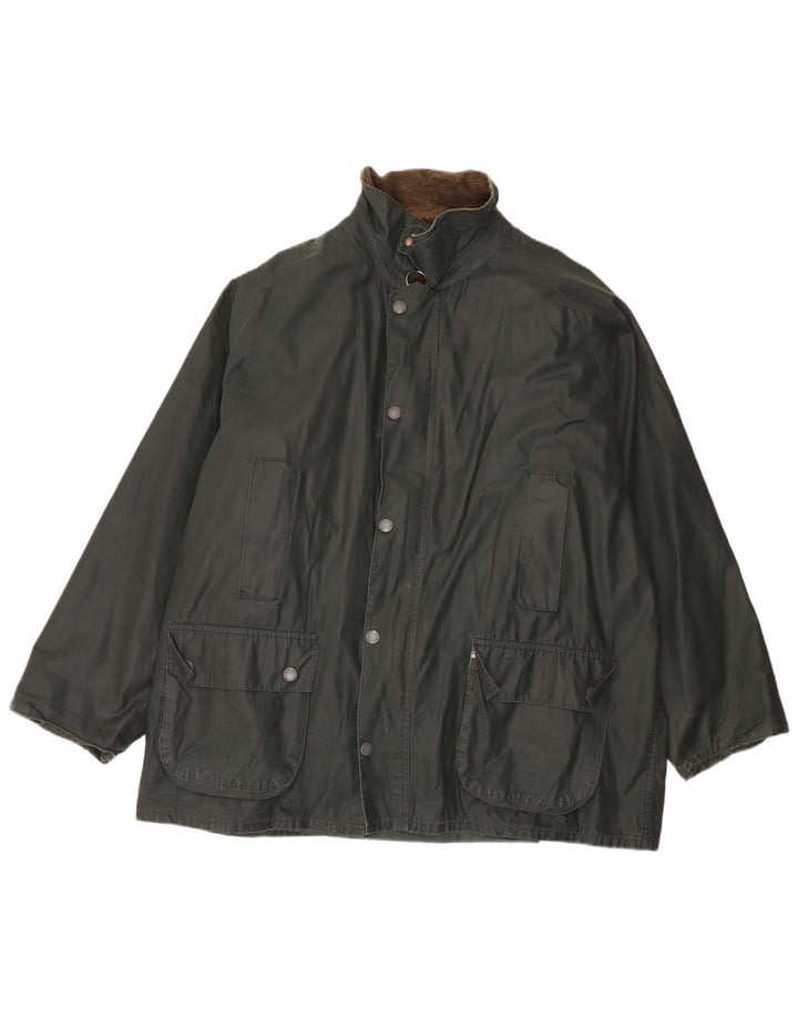 Giacca da uomo in cotone cerato Polbot UK 42 XL Verde