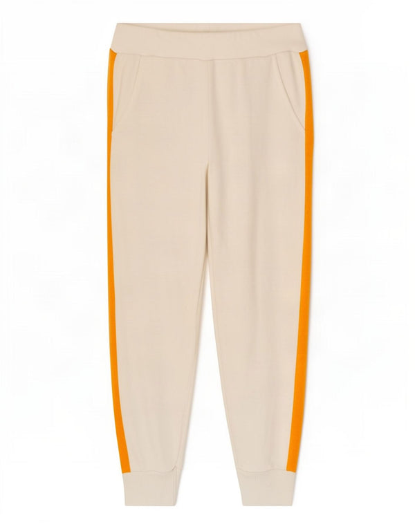 Pantaloni da tuta da donna Zara Joggers UK 10 Small White Colourblock