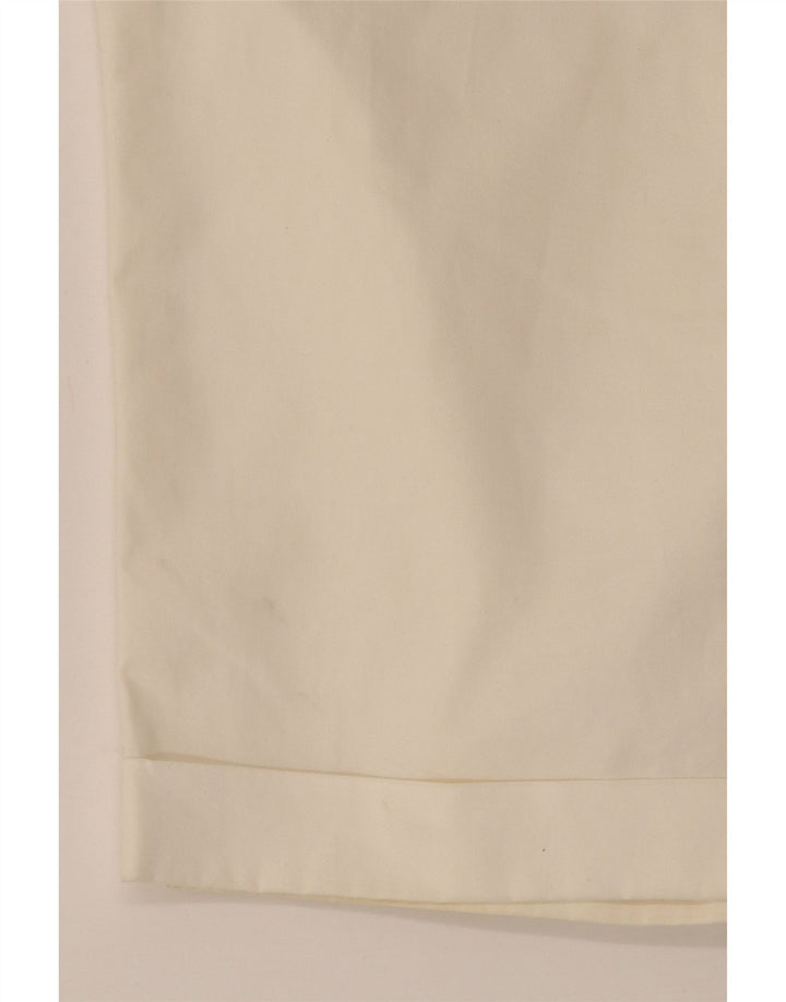 Pantaloncini chino da donna PEUTEREY IT 42 medi W32 cotone bianco
