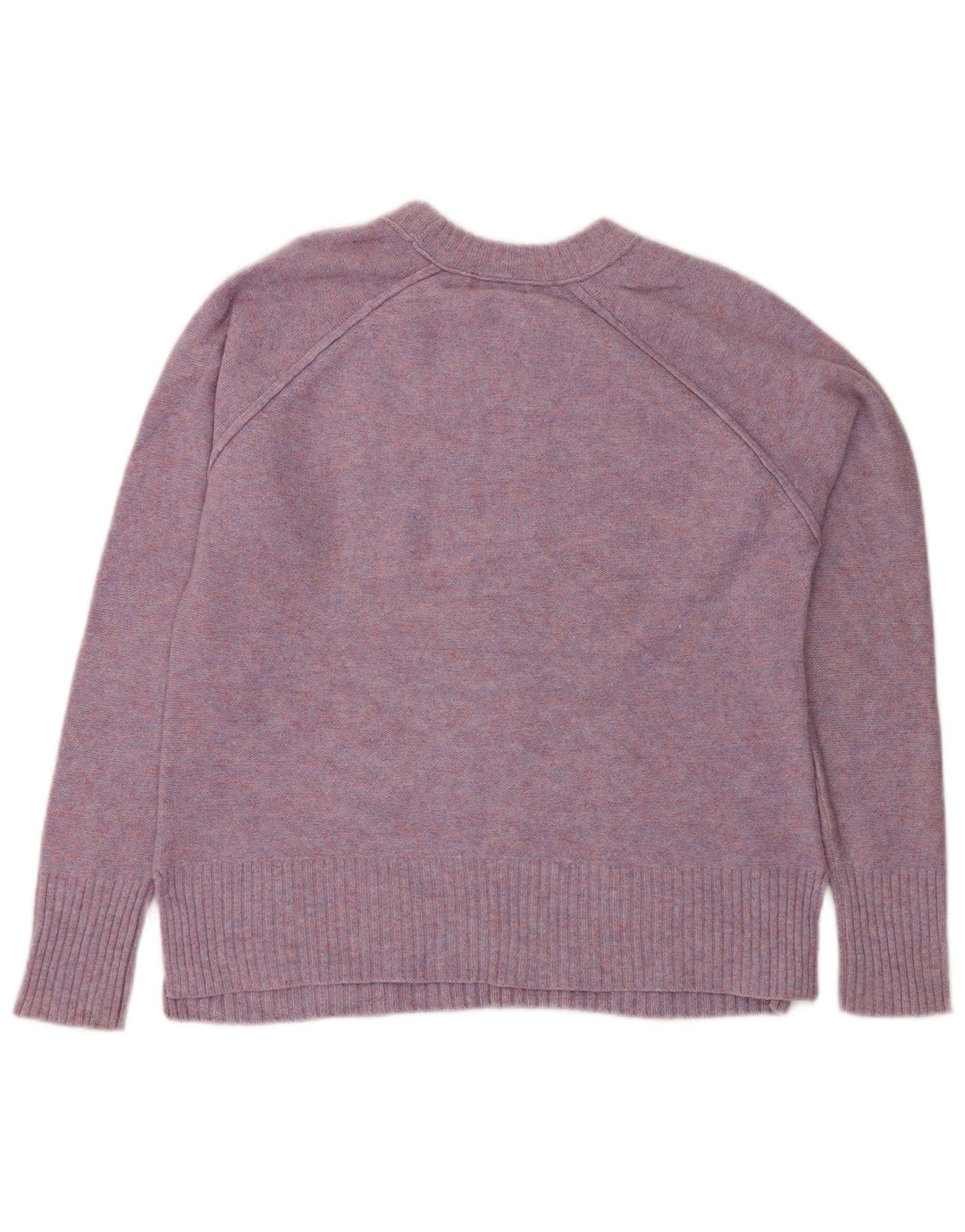 J. CREW Maglione maglione girocollo da donna UK 14 Viola medio