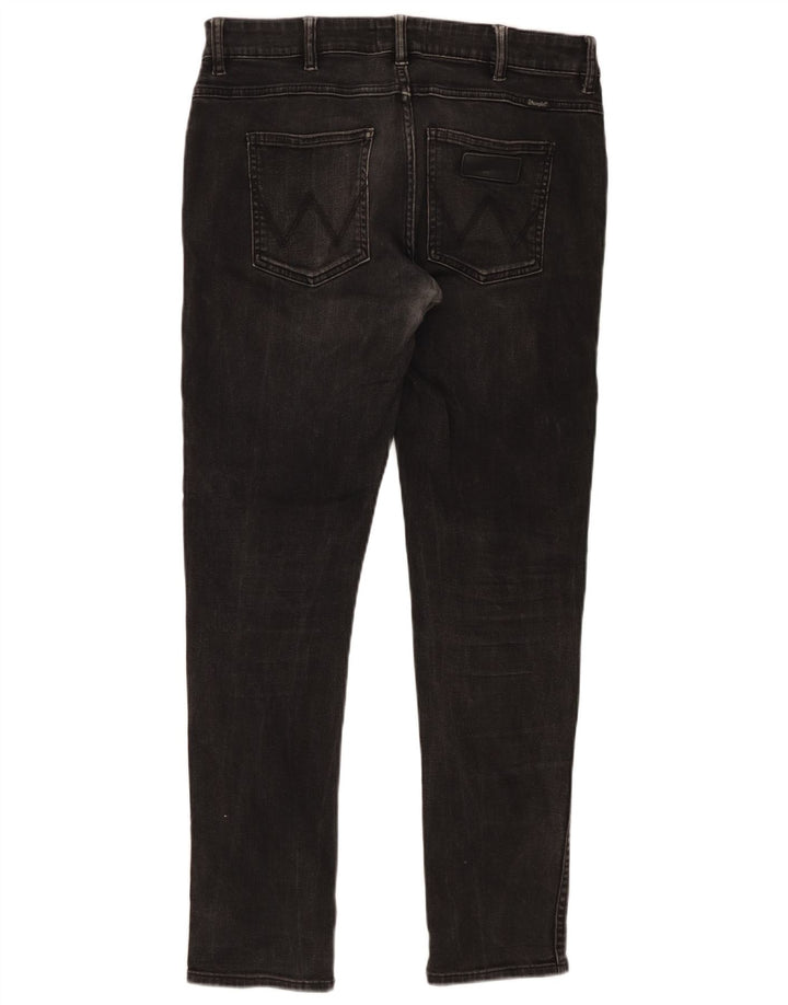 Jeans slim da uomo Wrangler Stompers W32 L30 cotone nero