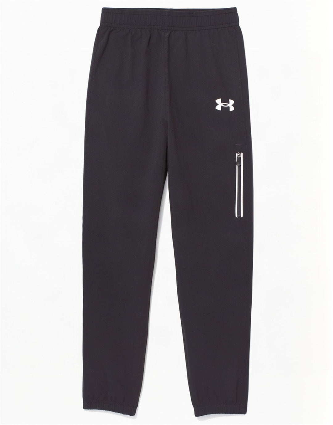 Pantaloni da tuta da ragazzo Under Armour da jogging 6-7 anni in poliestere nero