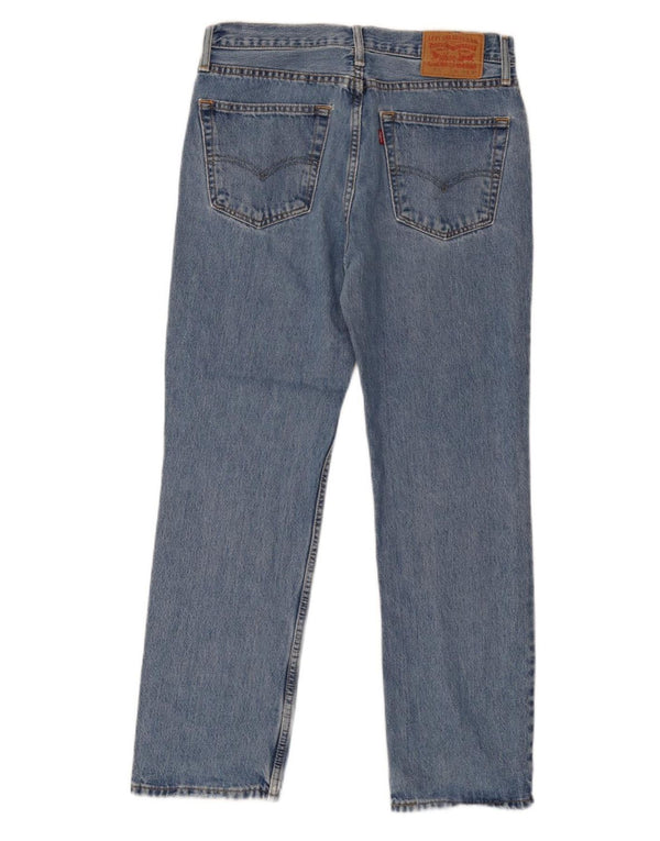 Jeans Levi's Uomo 515 Slim Tapered W32 L30 Cotone Blu