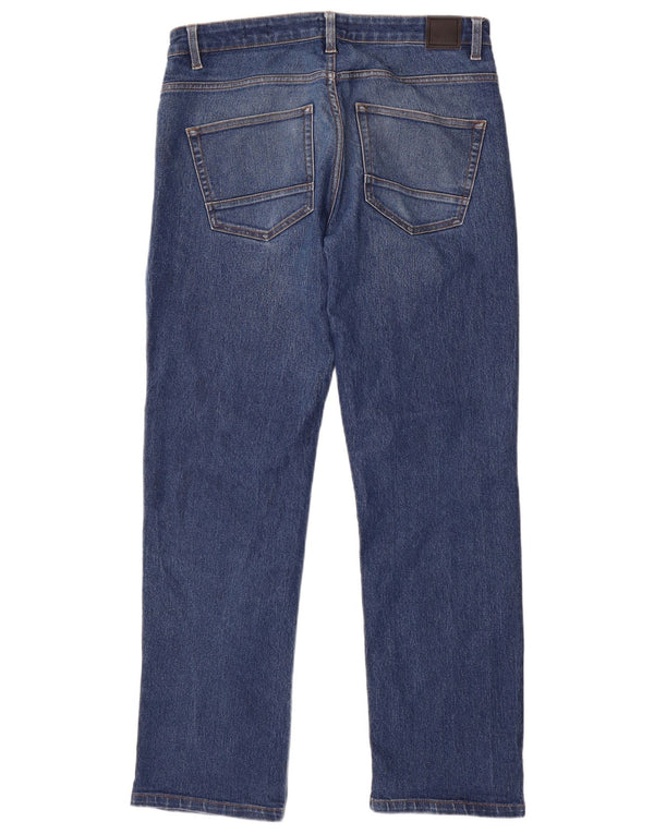 Jeans dritti da uomo BENCH W32 L32 in cotone blu