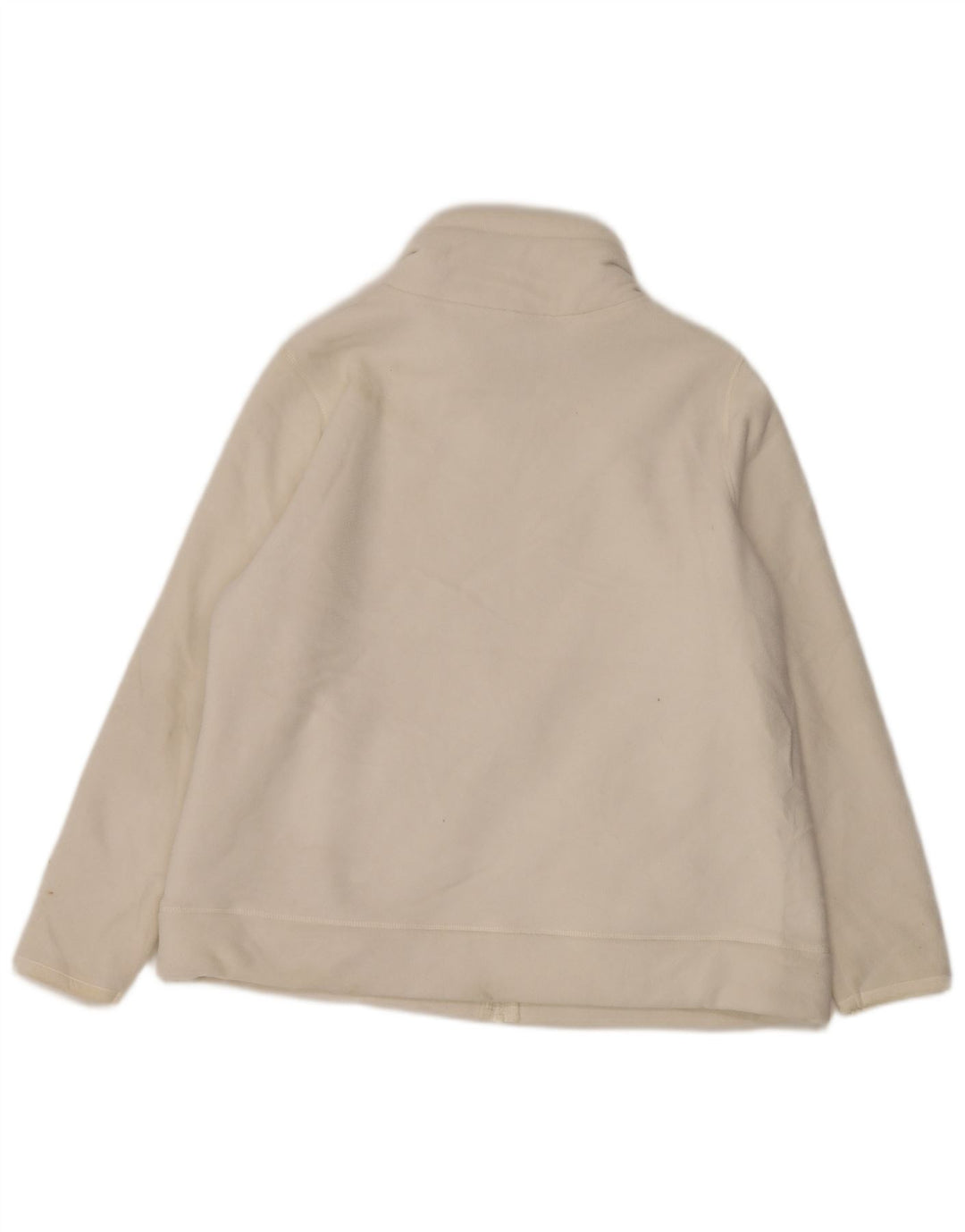 Giacca in pile da donna Marks & Spencer UK 20 2XL Cotone bianco
