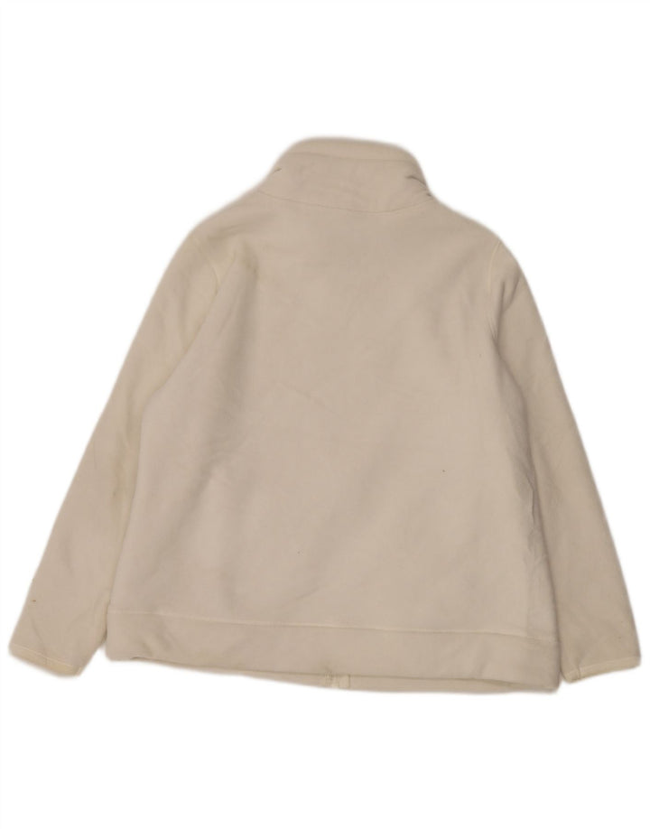 Giacca in pile da donna Marks & Spencer UK 20 2XL Cotone bianco