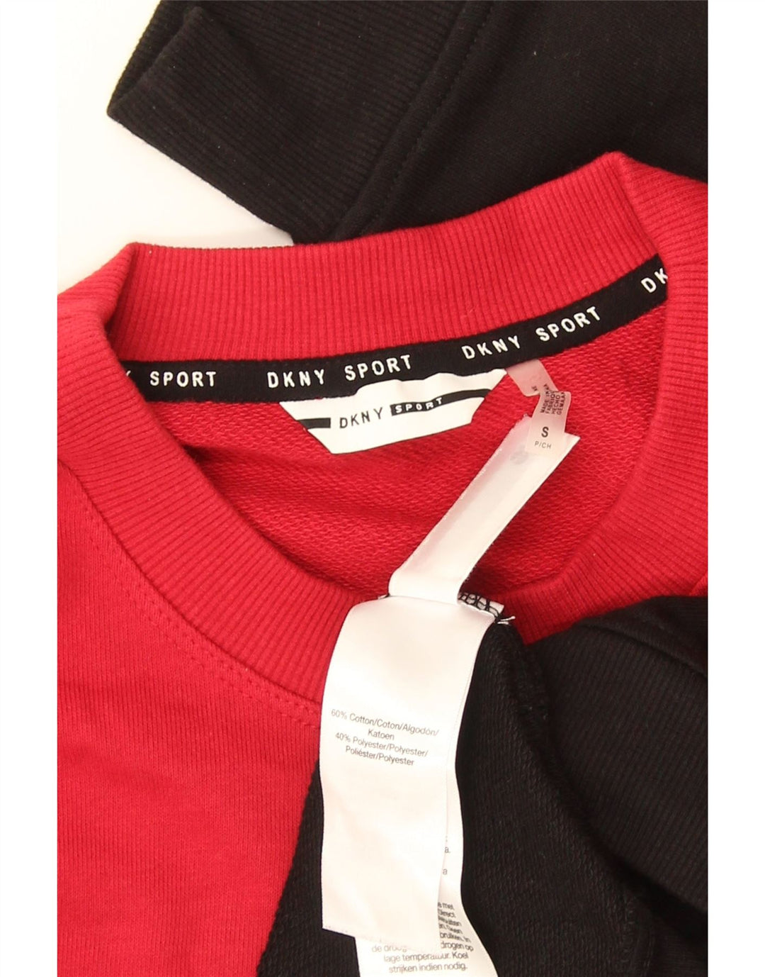 Felpa grafica da donna Dkny Jumper UK 10 Small multicolore Colourblock
