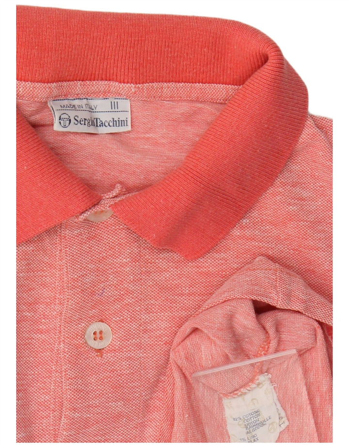 Polo Uomo Sergio Tacchini Cotone Rosa Medio