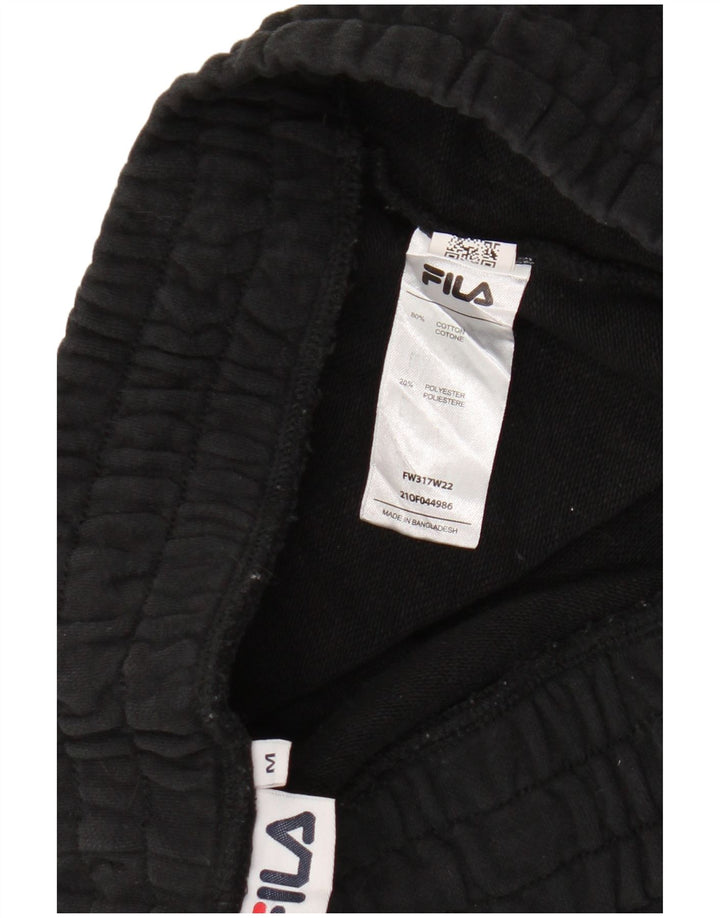 Pantaloni da tuta da donna FILA Joggers UK 14 Medium Black Cotton