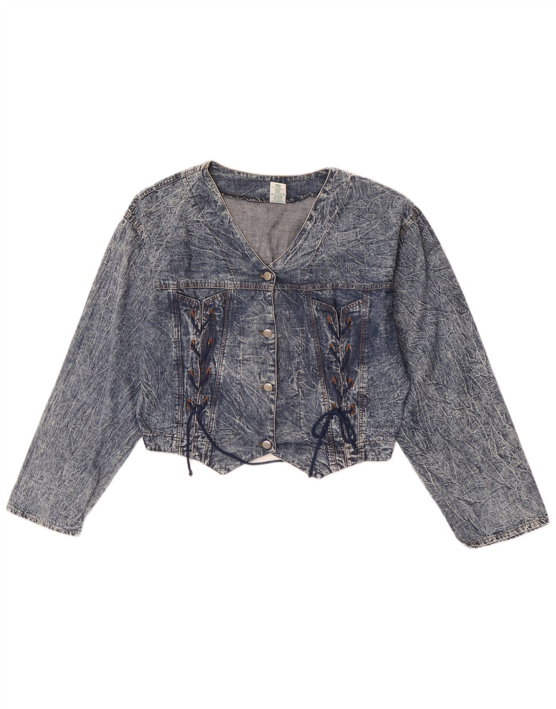 Giacca di jeans corta per ragazze Canda 15-16 anni in cotone blu
