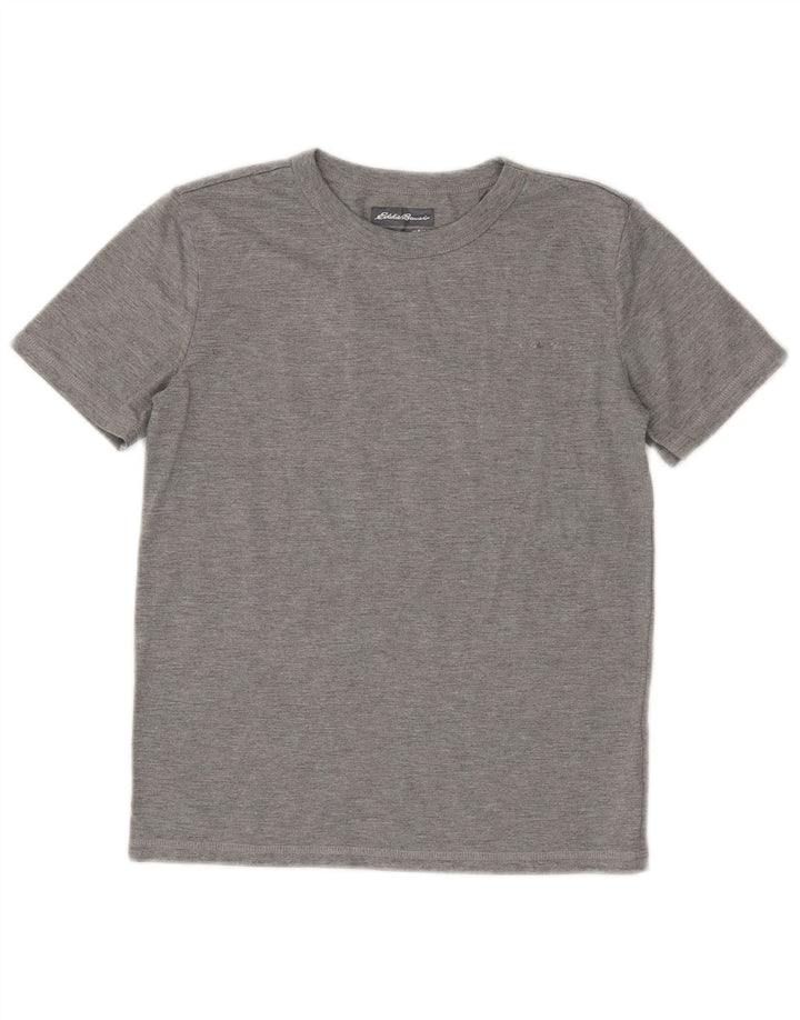 Maglietta da ragazzo Eddie Bauer Top 10-11 anni Poliestere grigio medio