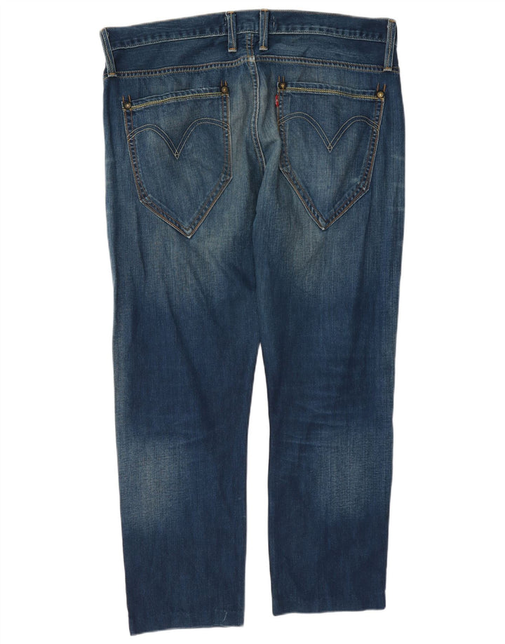 Levi's Uomo 504 Jeans dritti W36 L27 Cotone Blu