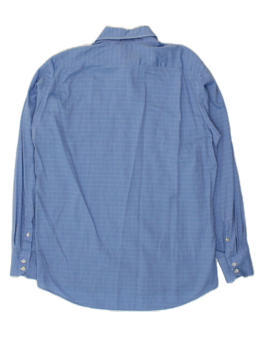 LACOSTE Mens Shirt Size 42 Large Blue Pinstripe Vintage Lacoste and Second-Hand Lacoste from Messina Hembry 