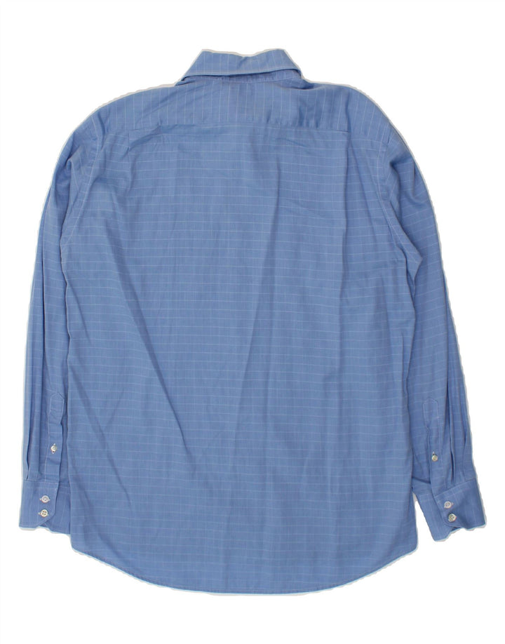 LACOSTE Mens Shirt Size 42 Large Blue Pinstripe Vintage Lacoste and Second-Hand Lacoste from Messina Hembry 