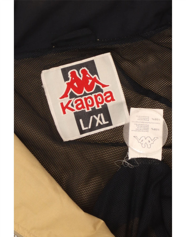 Giacca antipioggia da uomo Kappa UK 42 XL Beige Poliammide