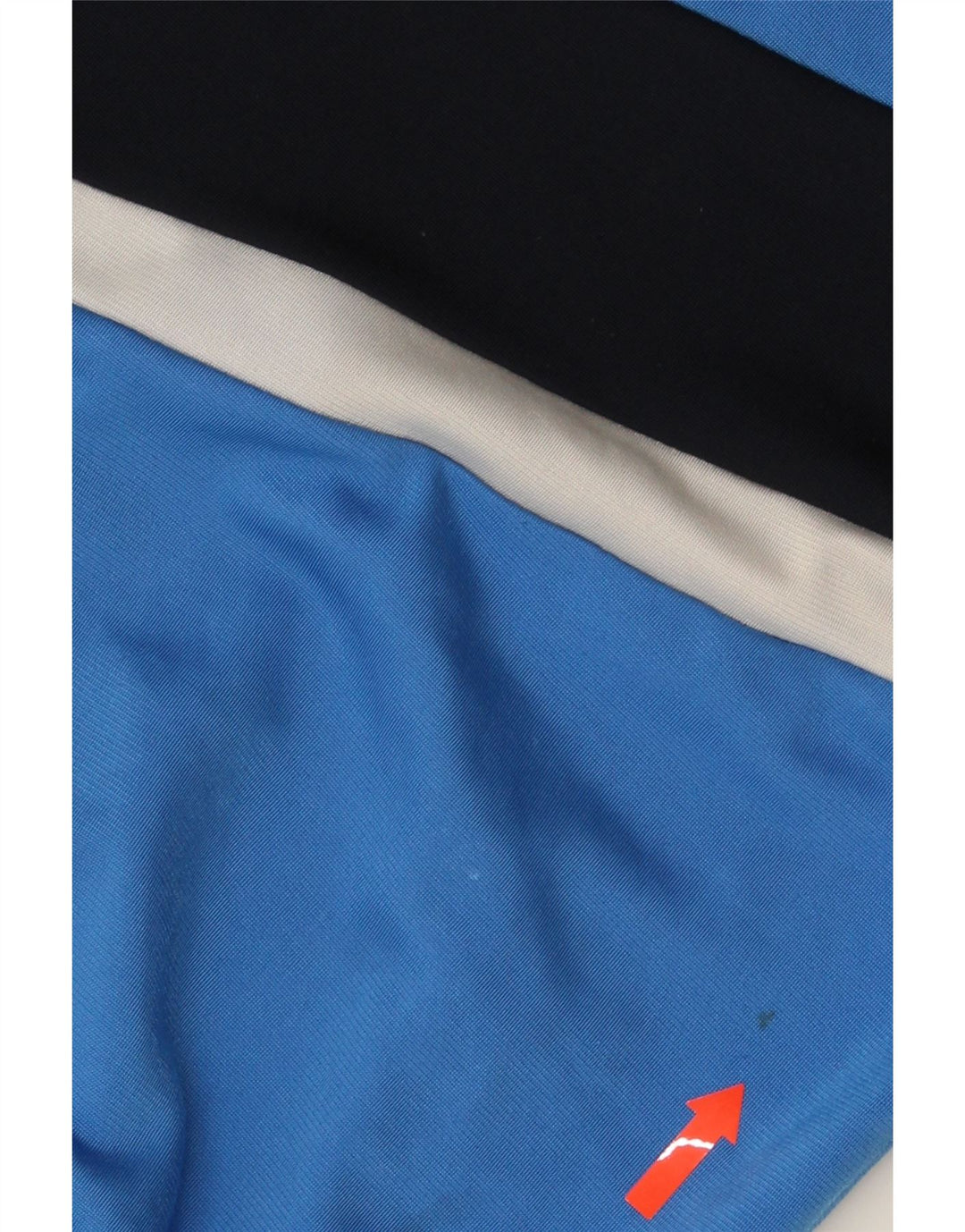 Giacca da tuta da ragazzo Adidas 11-12 anni in poliestere color block blu