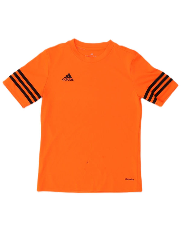 Adidas Maglietta grafica da ragazzo Top 11-12 anni Large Arancione Sport
