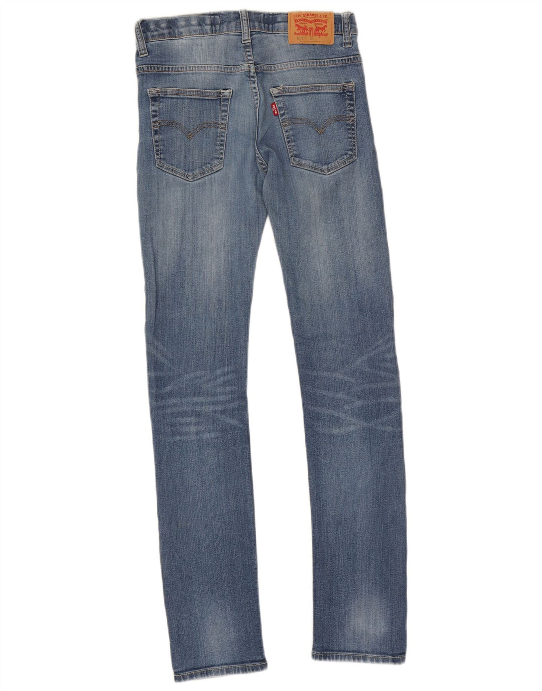Jeans Levi's 511 Slim per ragazze 15-16 anni W27 L30 Blu