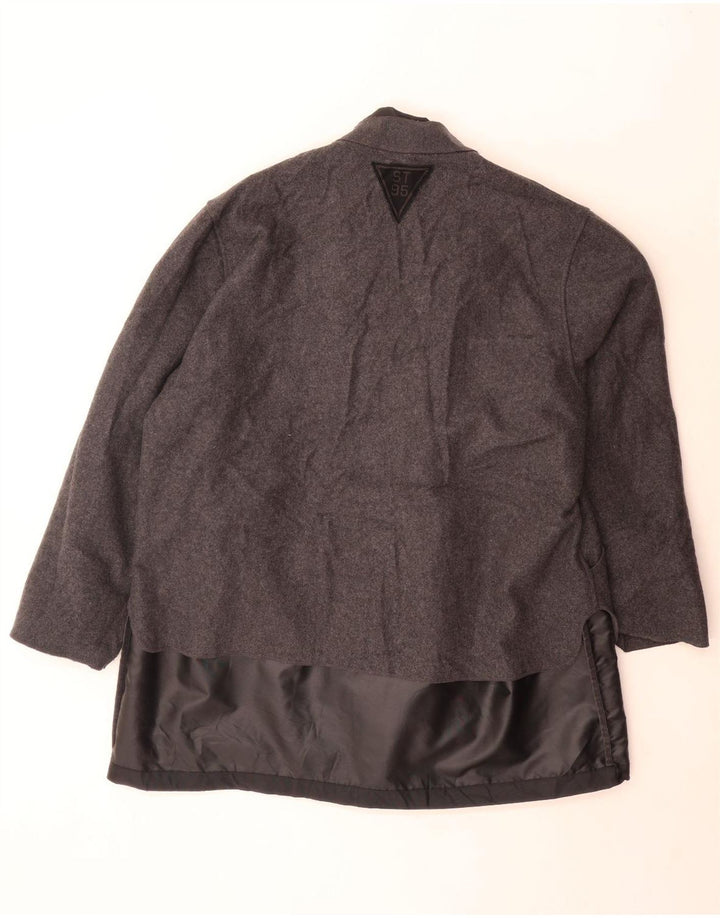Giacca reversibile vintage da uomo UK 40 Large Nera