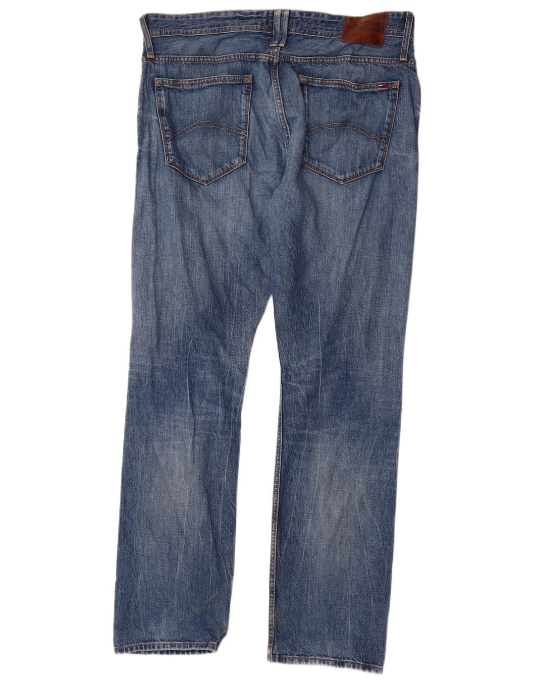 Jeans dritti da uomo Tommy Hilfiger W36 L34 cotone blu