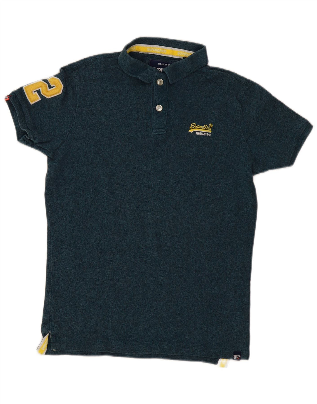 Polo grafica da uomo Superdry Small blu