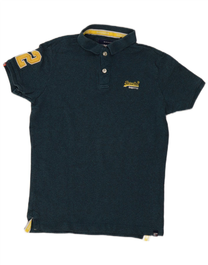 Polo grafica da uomo Superdry Small blu